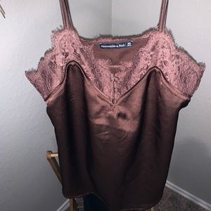 Abercrombie and Fitch Lace Trim Cami